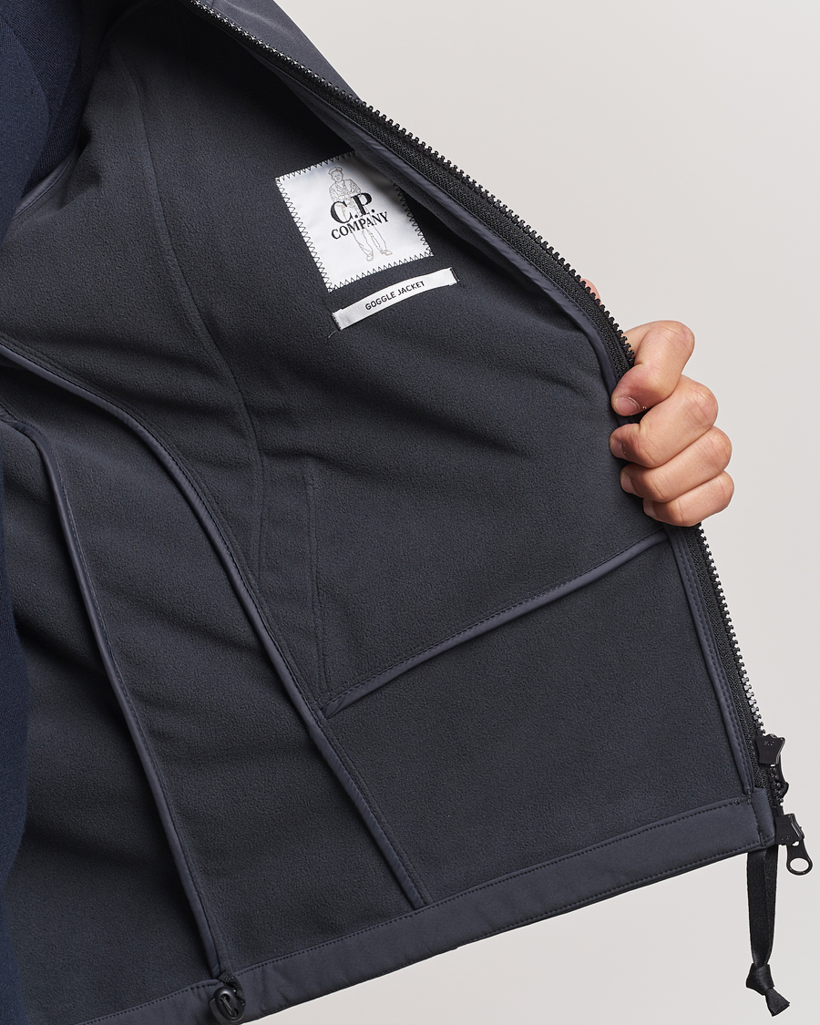 Hombres | Abrigos y chaquetas | C.P. Company | CP Shell Hooded Jacket Grey Black