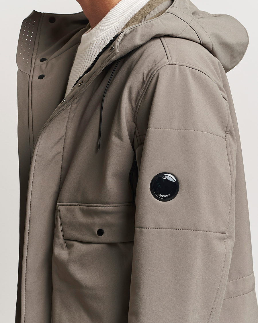 Hombres | Abrigos y chaquetas | C.P. Company | CP Shell Long Hooded Jacket Mud Green