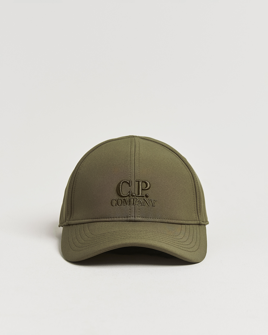 Hombres | C.P. Company CP Shell Baseball Cap Olive | C.P. Company | CP Shell Baseball Cap Olive