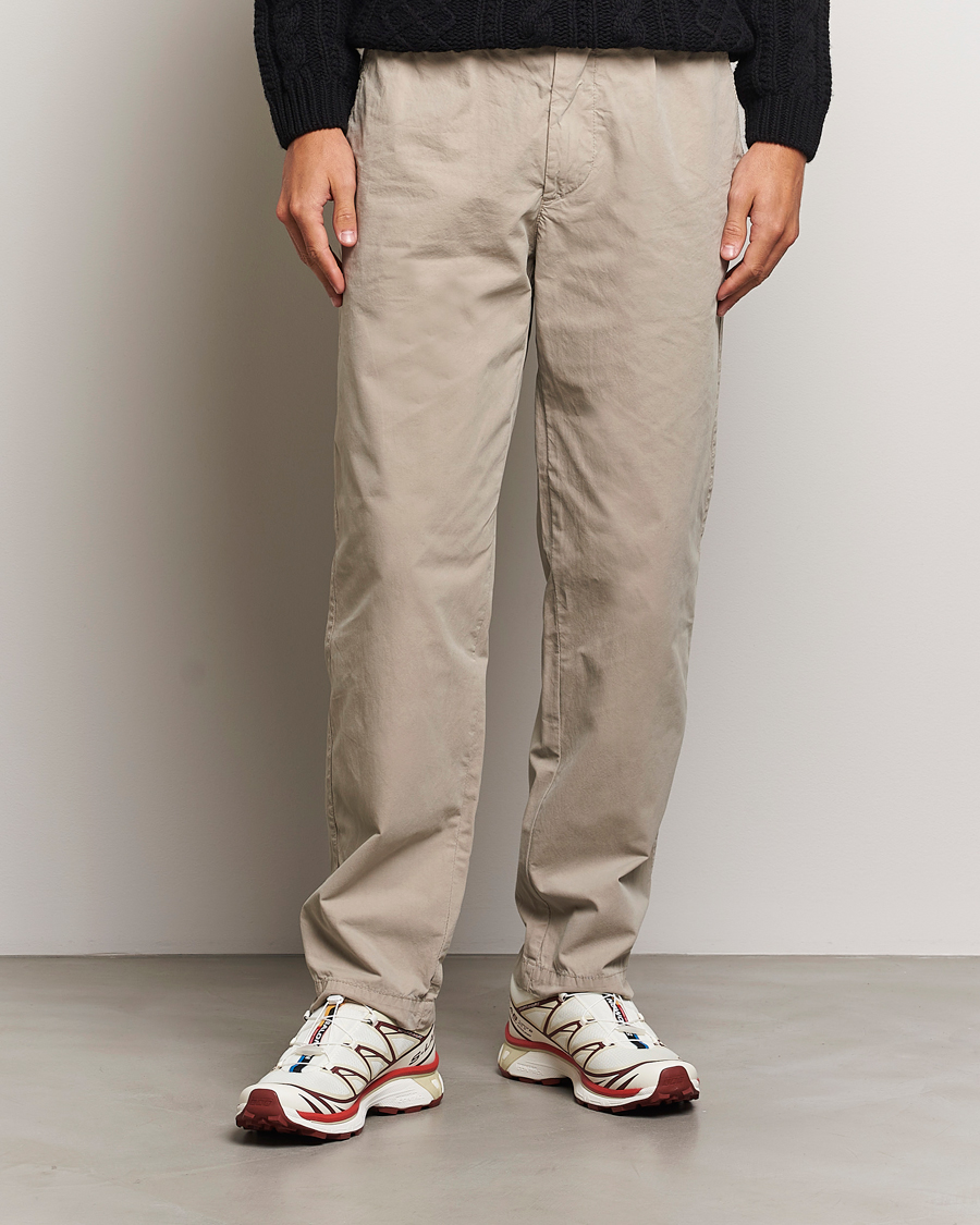 Hombres | Pantalones | C.P. Company | Microreps Diamond Peach Pants Beige