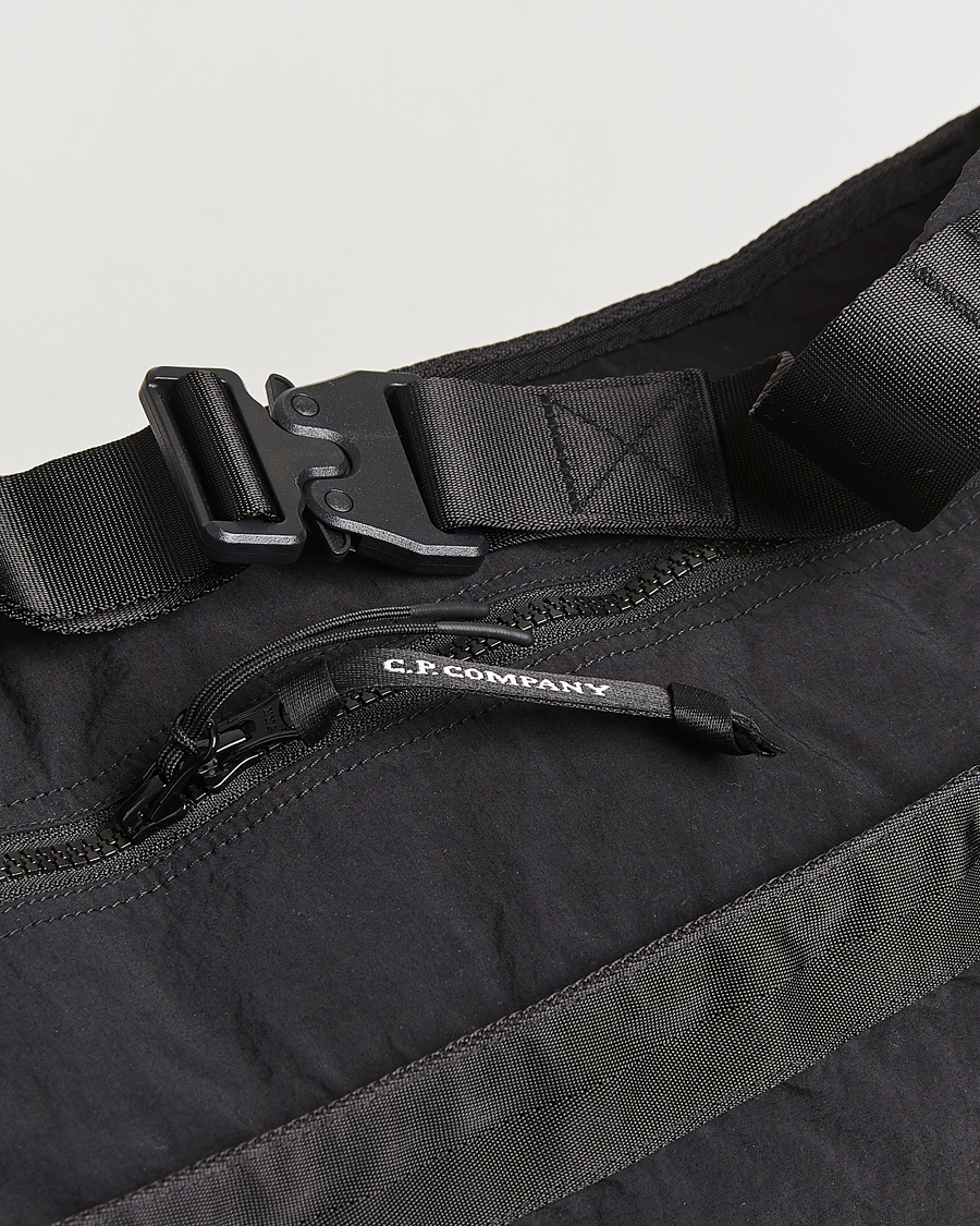 Hombres | C.P. Company Plain Paper Touch Bag Black | C.P. Company | Plain Paper Touch Bag Black