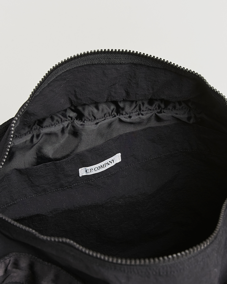 Hombres | C.P. Company Plain Paper Touch Bag Black | C.P. Company | Plain Paper Touch Bag Black