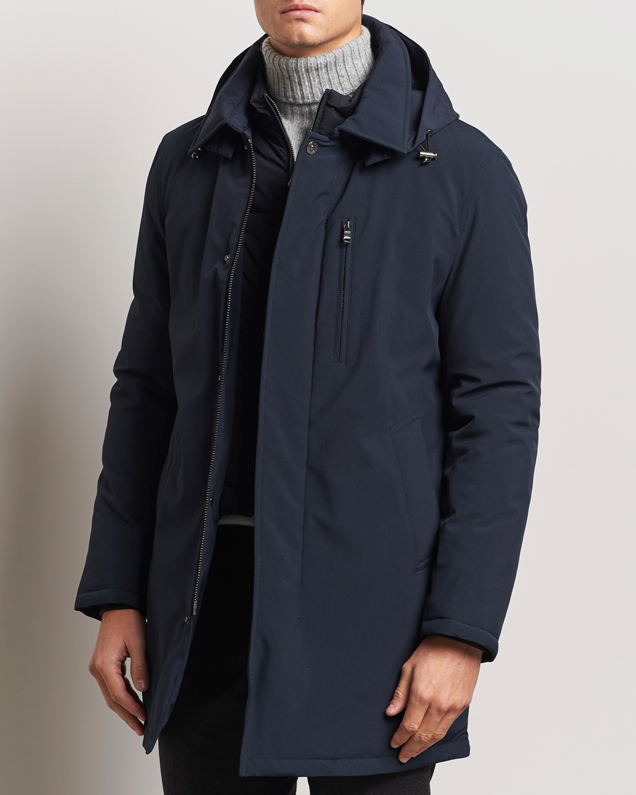 Hombres | Abrigos y chaquetas | Oscar Jacobson | Wynter Padded Jacket Navy