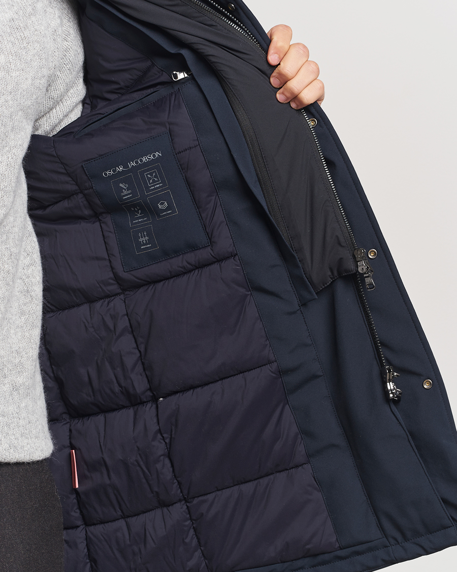 Hombres | Abrigos y chaquetas | Oscar Jacobson | Wynter Padded Jacket Navy