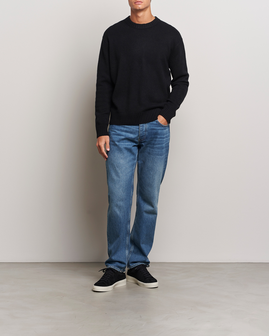 Hombres | Jerséis y prendas de punto | FRAME | Cashmere Sweater Noir