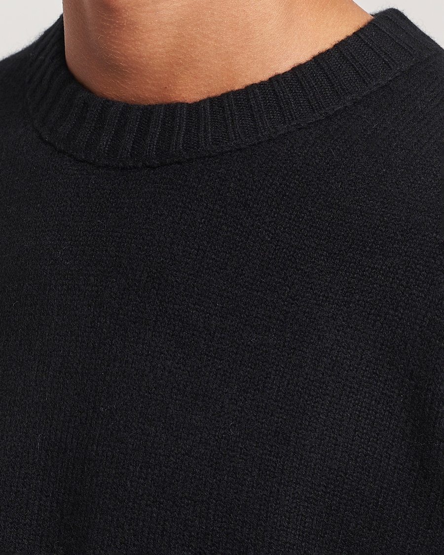 Hombres | Jerséis y prendas de punto | FRAME | Cashmere Sweater Noir