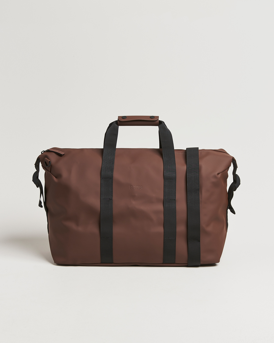 Hombres | RAINS Hilo Weekendbag Frame Brown | RAINS | Hilo Weekendbag Frame Brown