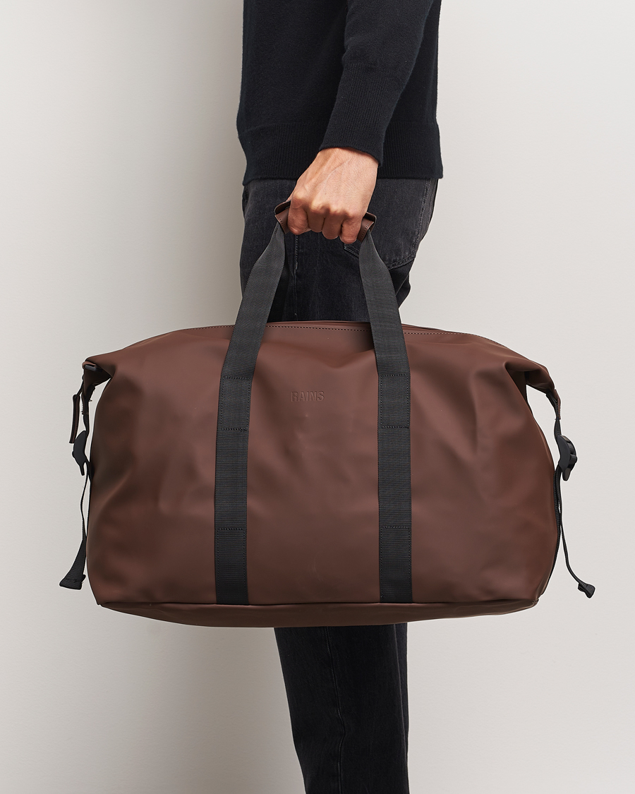 Hombres | RAINS Hilo Weekendbag Frame Brown | RAINS | Hilo Weekendbag Frame Brown