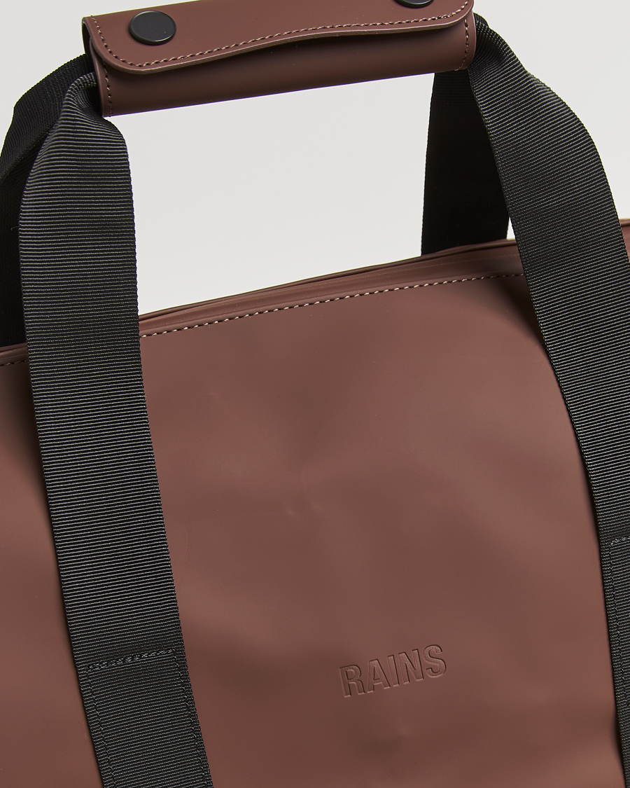 Hombres | RAINS Hilo Weekendbag Frame Brown | RAINS | Hilo Weekendbag Frame Brown