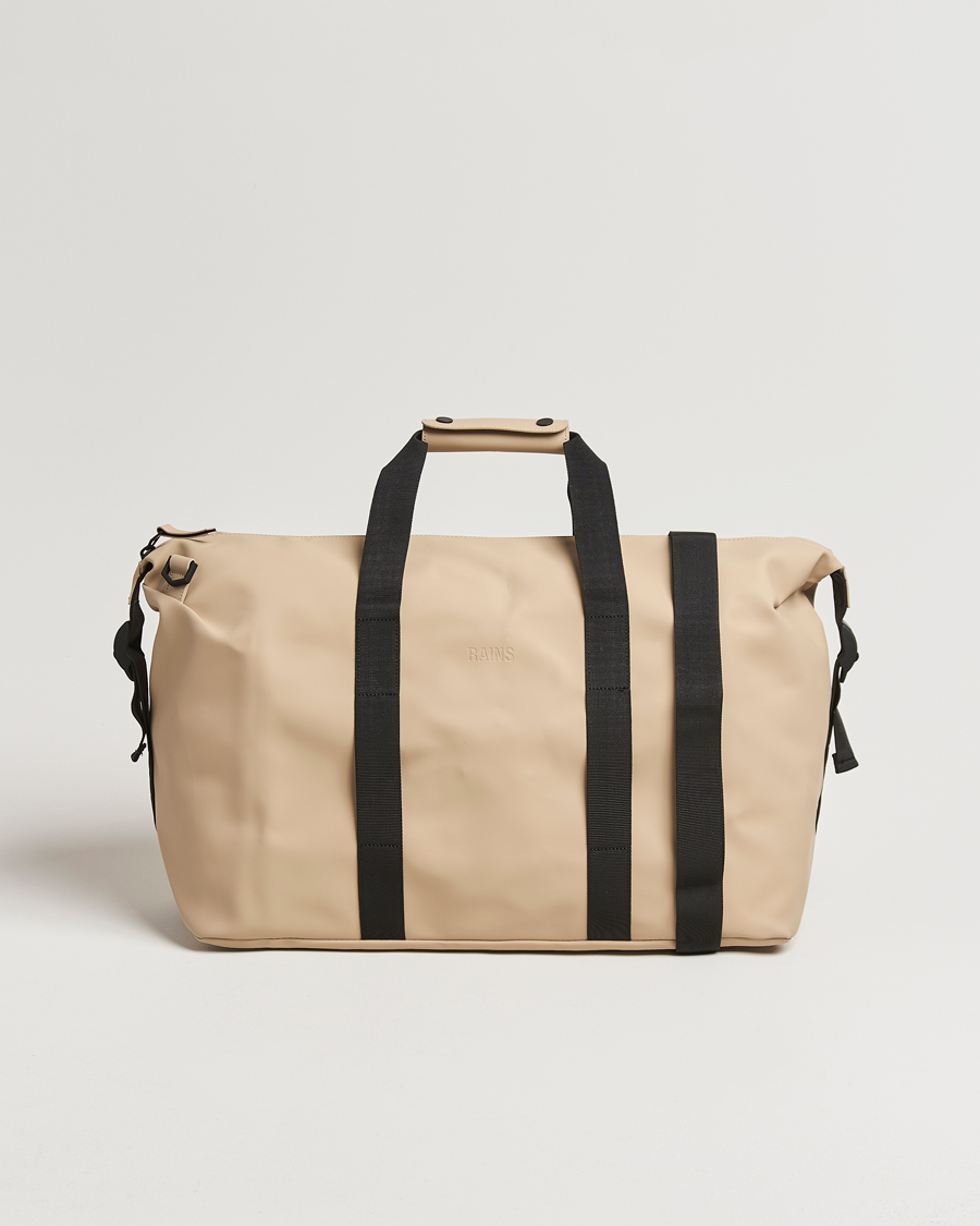 Hombres | RAINS Hilo Weekendbag Sand | RAINS | Hilo Weekendbag Sand