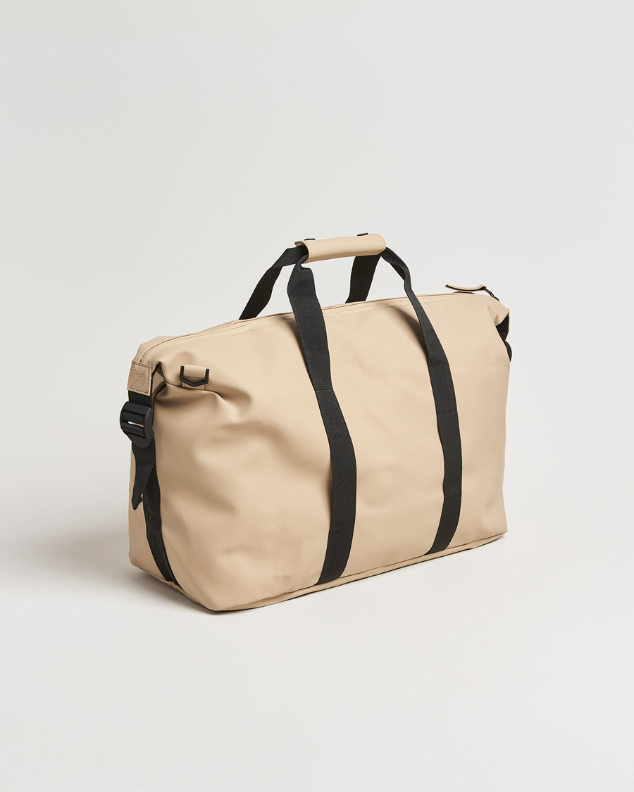 Hombres | RAINS Hilo Weekendbag Sand | RAINS | Hilo Weekendbag Sand