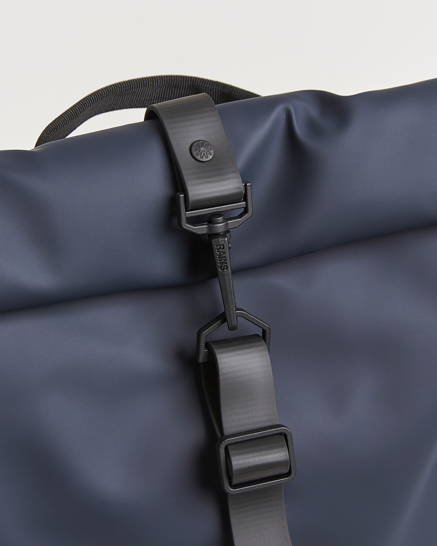 Hombres | Bolsos | RAINS | Rolltop Rucksack Navy
