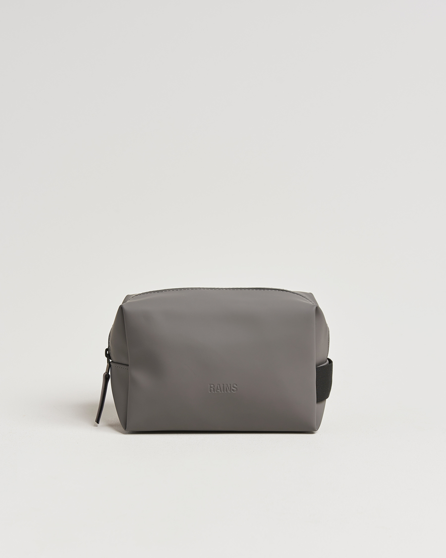 Hombres | RAINS Washbag Small Grey | RAINS | Washbag Small Grey