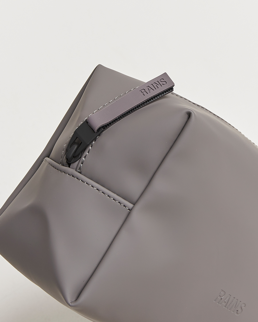 Hombres | RAINS Washbag Small Grey | RAINS | Washbag Small Grey