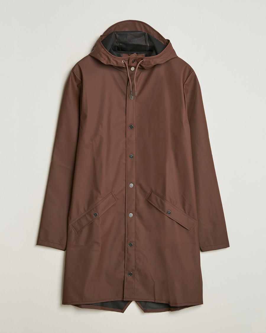 Hombres | Abrigos y chaquetas | RAINS | Long Jacket Frame Brown