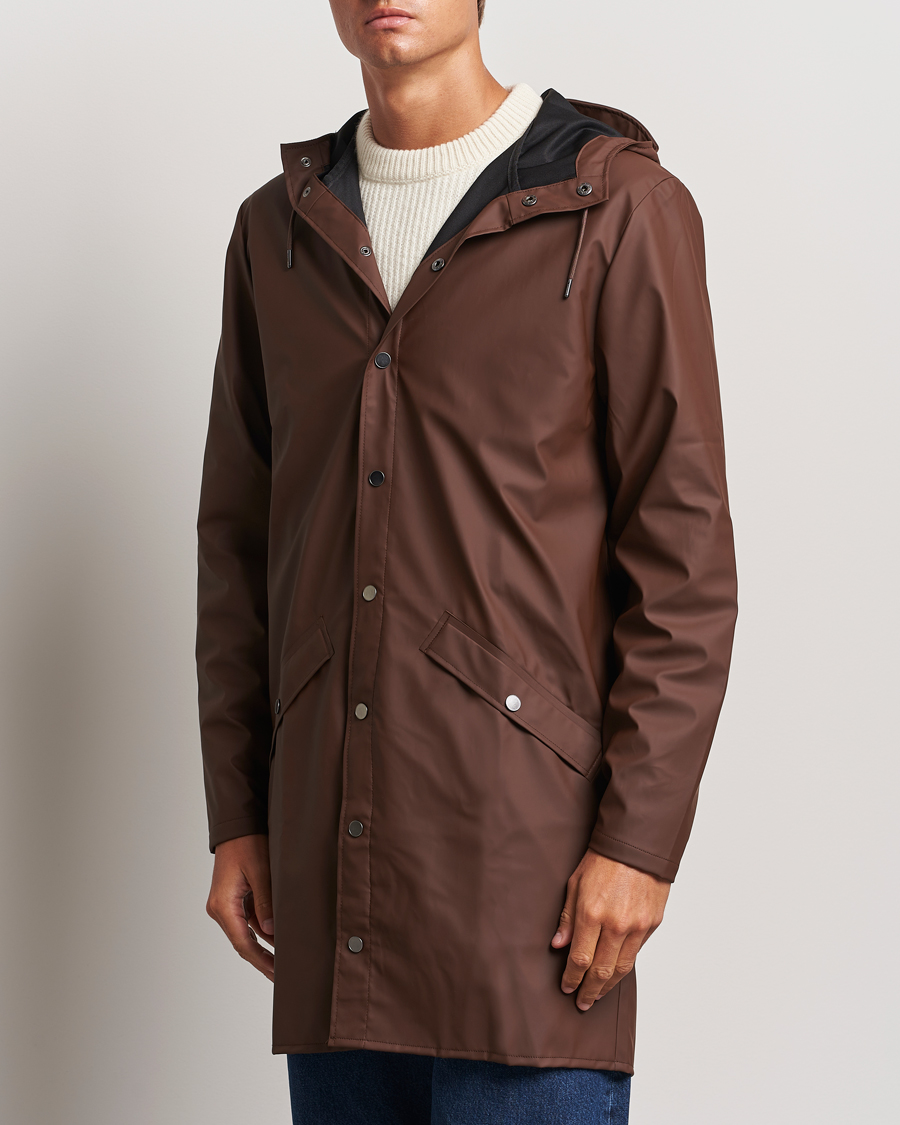 Hombres | Abrigos y chaquetas | RAINS | Long Jacket Frame Brown