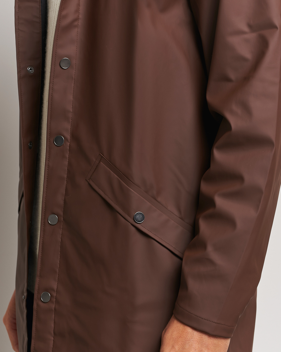 Hombres | Abrigos y chaquetas | RAINS | Long Jacket Frame Brown