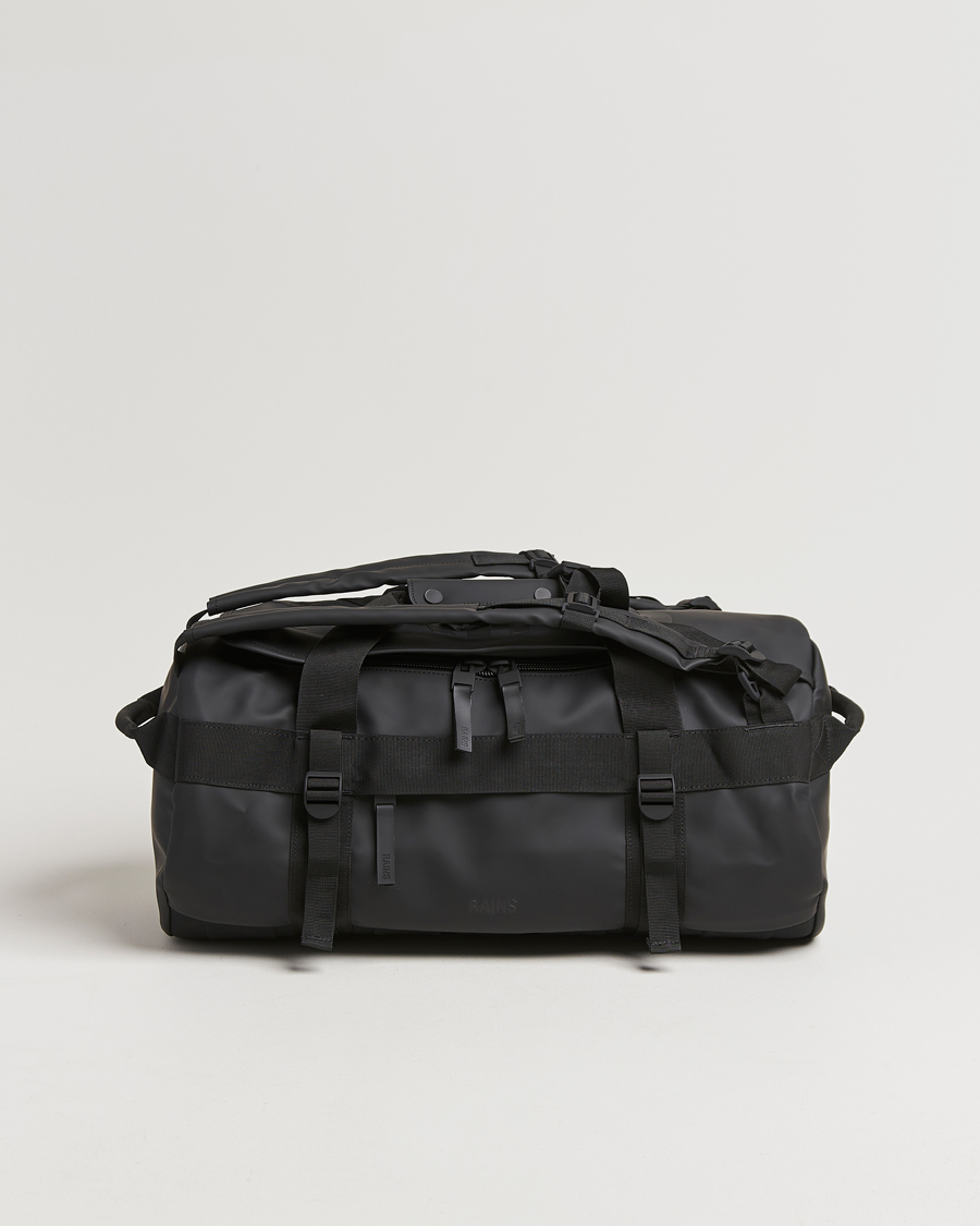 Hombres | RAINS Texel Small Duffel Bag Black | RAINS | Texel Small Duffel Bag Black