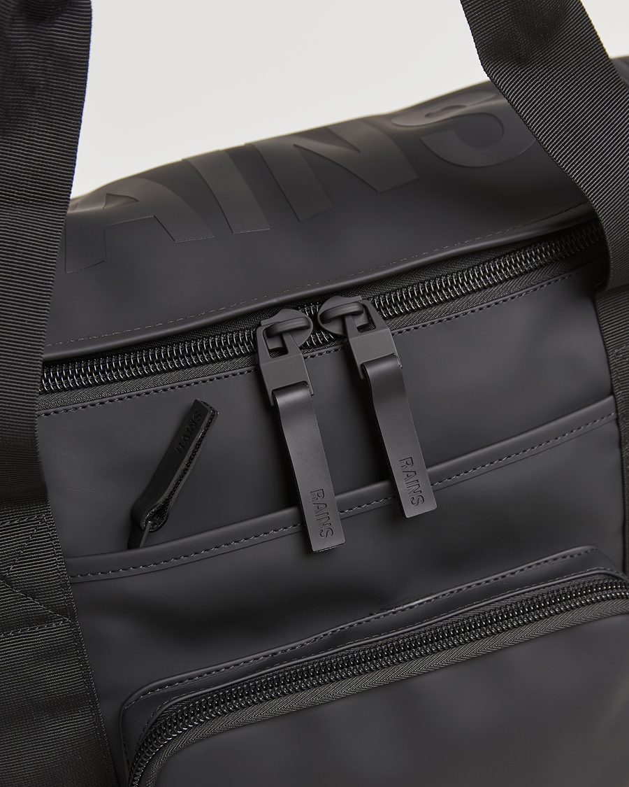 Hombres | RAINS Texel Large Kit Bag Black | RAINS | Texel Large Kit Bag Black