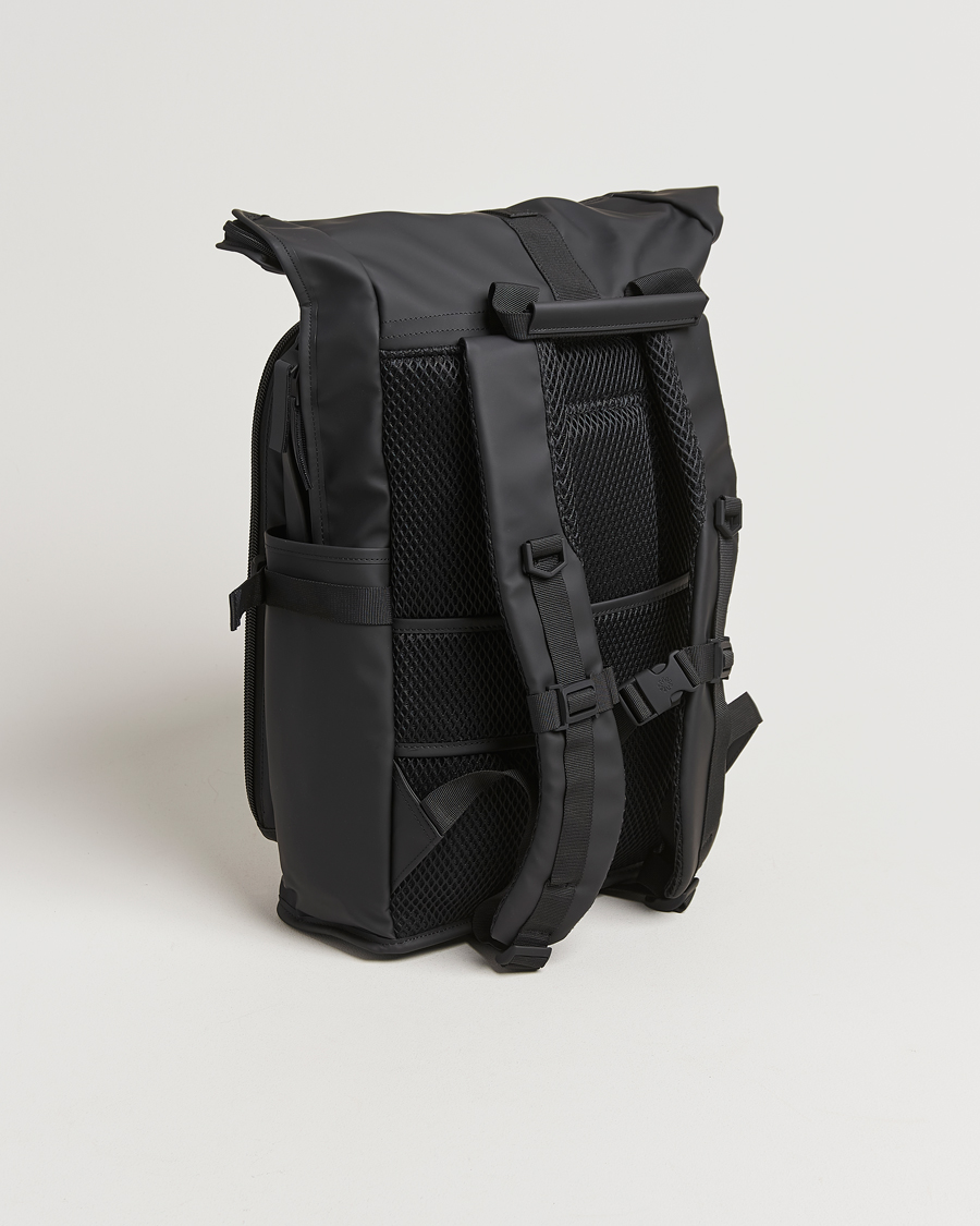 Hombres | RAINS Texel Moulded Backpack Black | RAINS | Texel Moulded Backpack Black