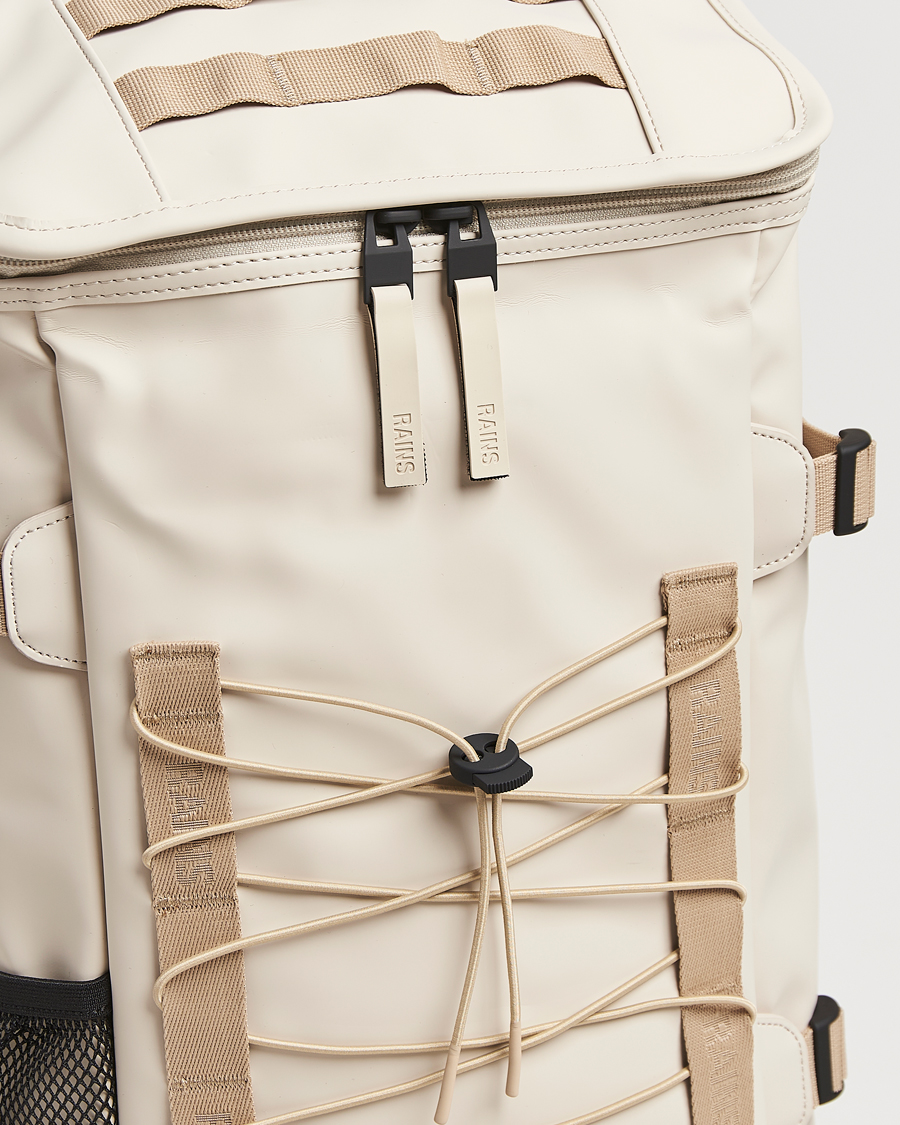 Hombres | RAINS Trail Mountaineer Backpack Dune | RAINS | Trail Mountaineer Backpack Dune