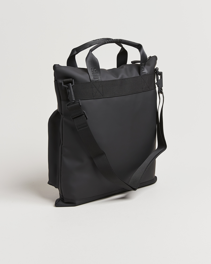 Hombres | RAINS Trail Tote Bag Black | RAINS | Trail Tote Bag Black