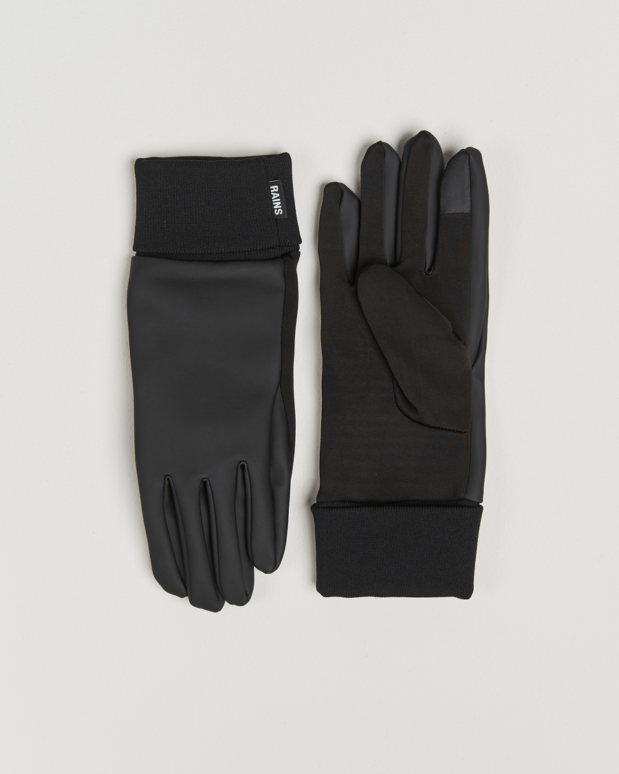 Hombres | RAINS Gloves Black | RAINS | Gloves Black