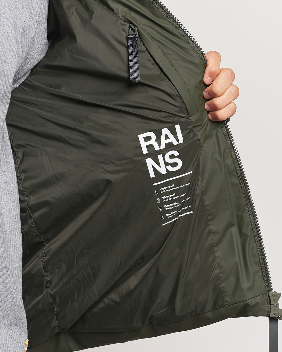 Hombres | Abrigos y chaquetas | RAINS | Alta Puffer Jacket Green