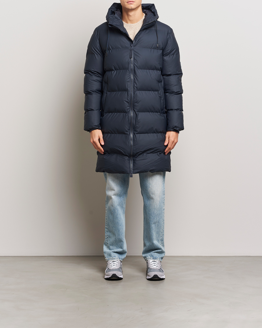 Hombres | Abrigos y chaquetas | RAINS | Alta Long Puffer Parka Navy