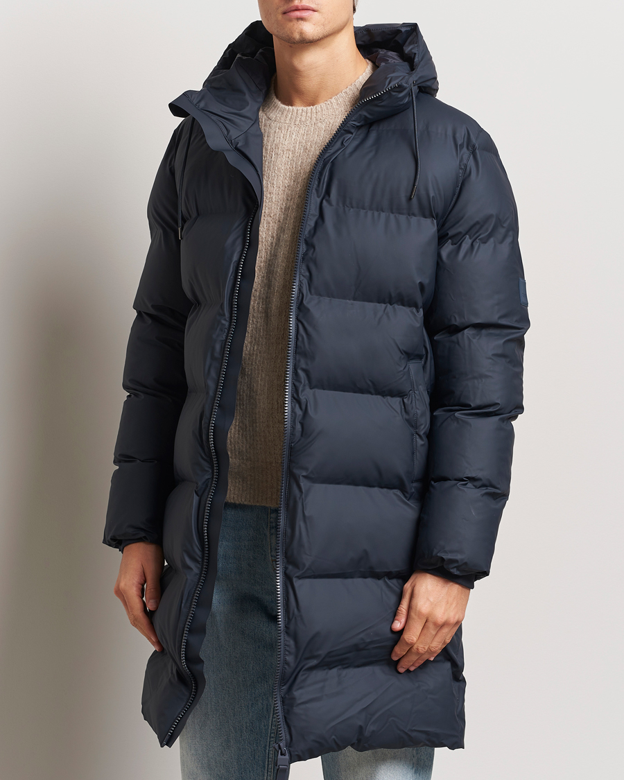 Hombres | Abrigos y chaquetas | RAINS | Alta Long Puffer Parka Navy