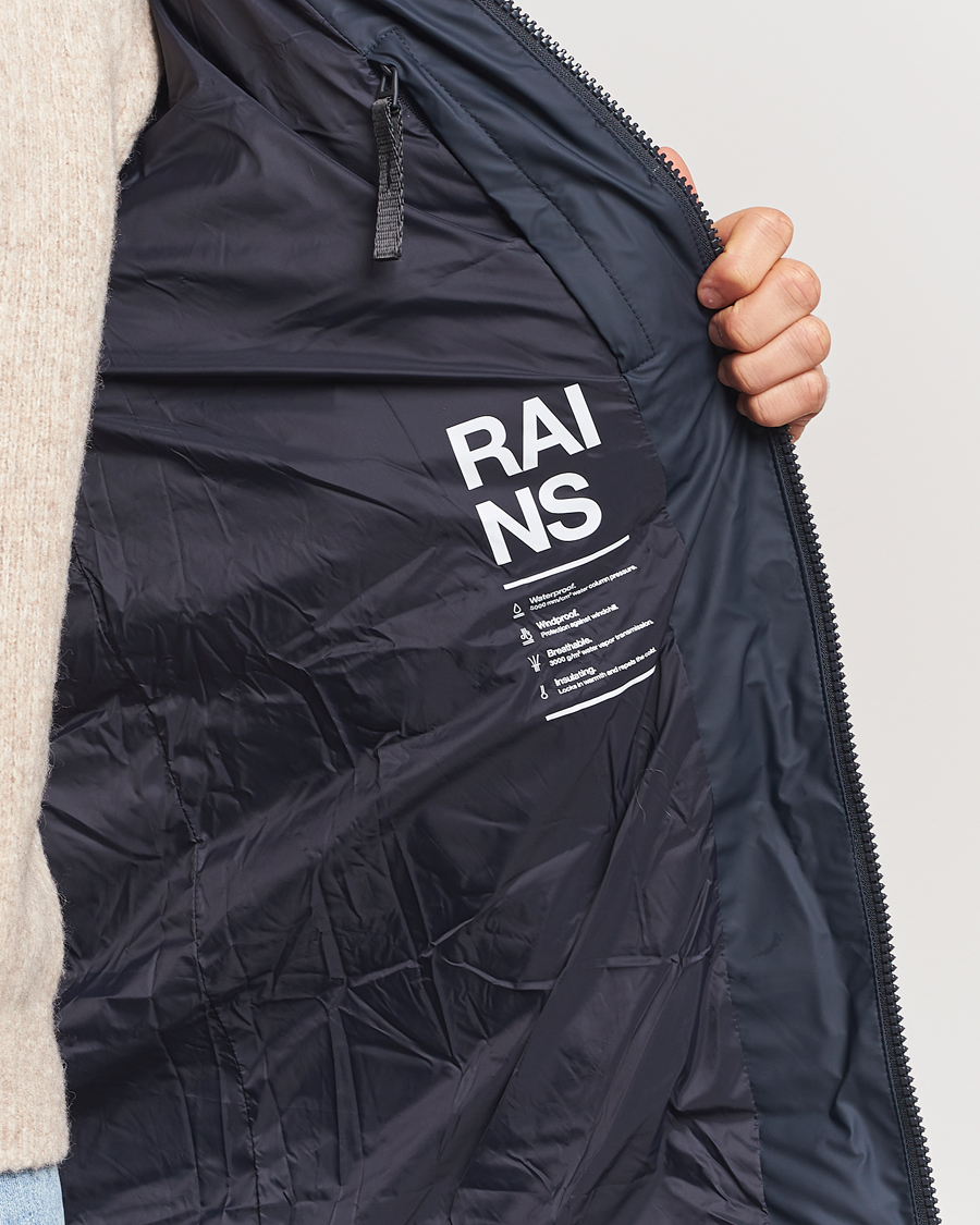 Hombres | Abrigos y chaquetas | RAINS | Alta Long Puffer Parka Navy