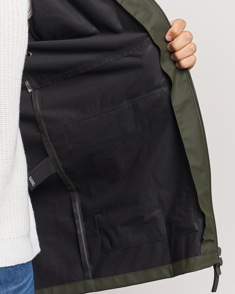 Hombres | Abrigos y chaquetas | RAINS | Cargo Long Jacket Green