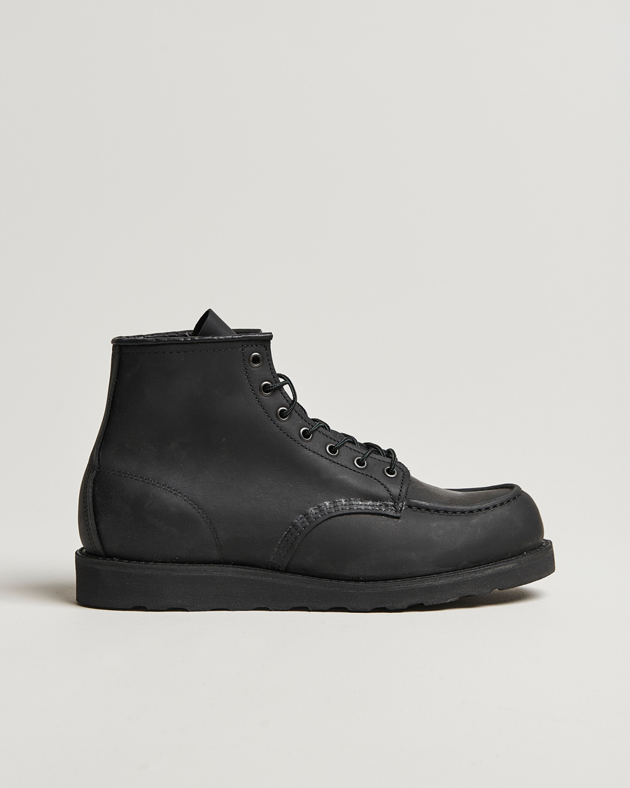 Hombres | Botas | Red Wing Shoes | Moc Toe Boot Black Harness