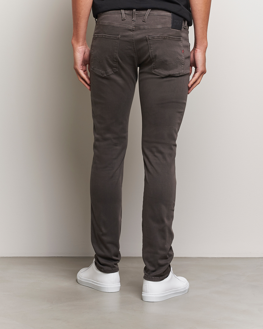 Hombres | Pantalones | Replay | Anbass Hyperflex X.Lite 5-Pocket Pants Wood Grey