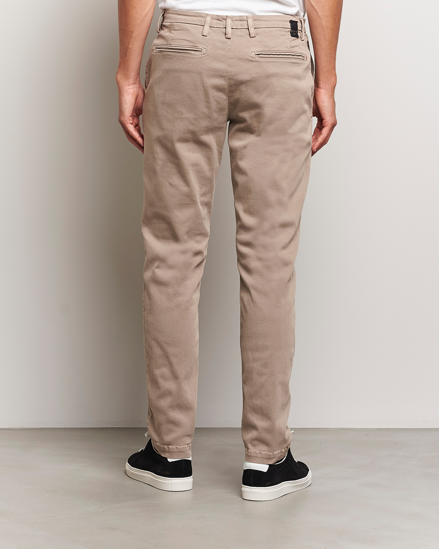 Hombres | Pantalones | Replay | Benni Hyperflex X-Lite Chinos Sand