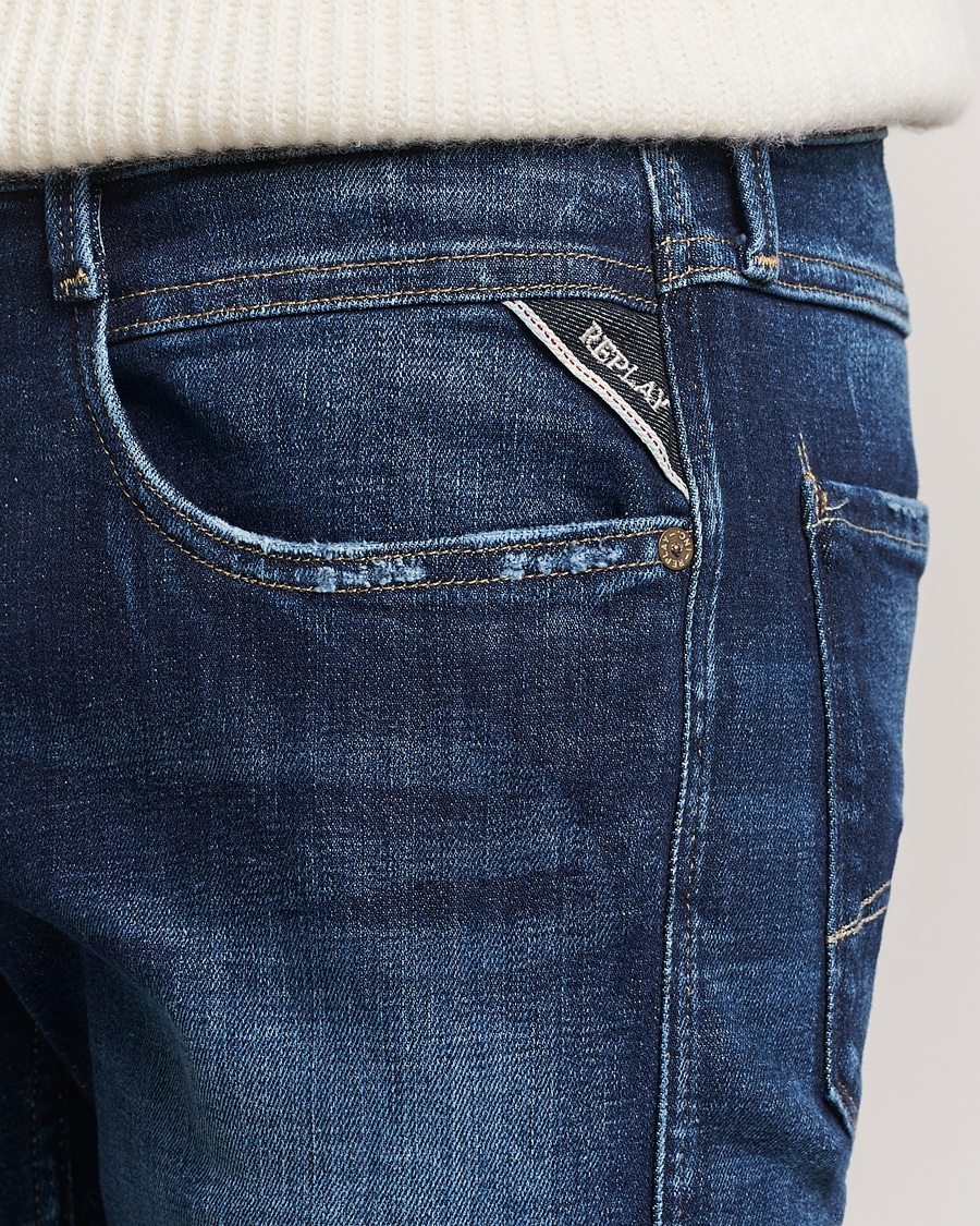 Hombres | Vaqueros | Replay | Anbass 5 Years Wash Jeans Medium Blue