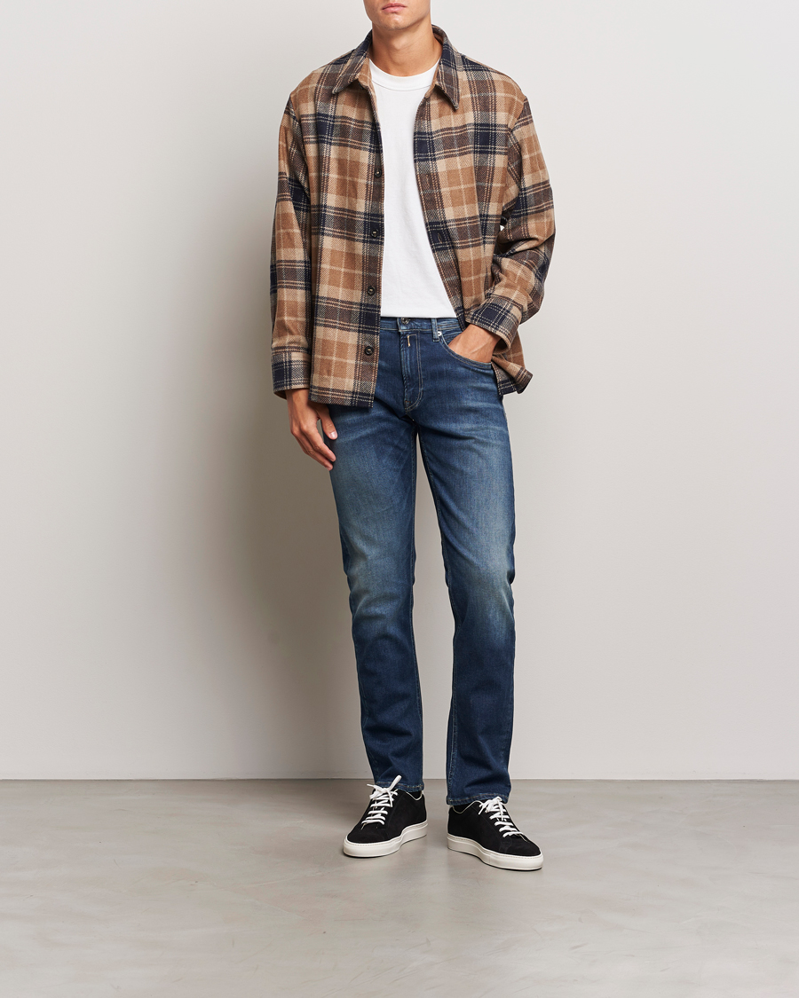 Hombres | Vaqueros | Replay | Grover Hyperflex Dust Jeans Dark Blue