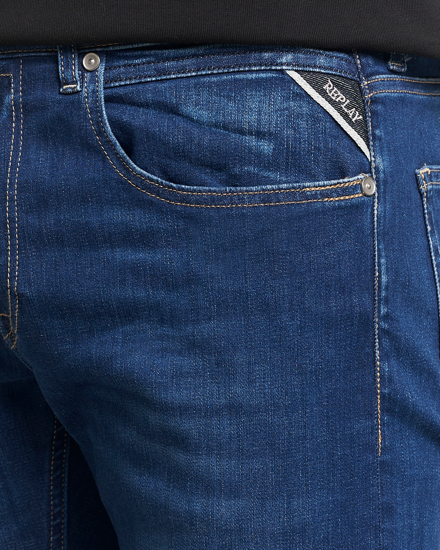 Hombres | Vaqueros | Replay | Grover Hyperflex Eco Plus Jeans Medium Blue