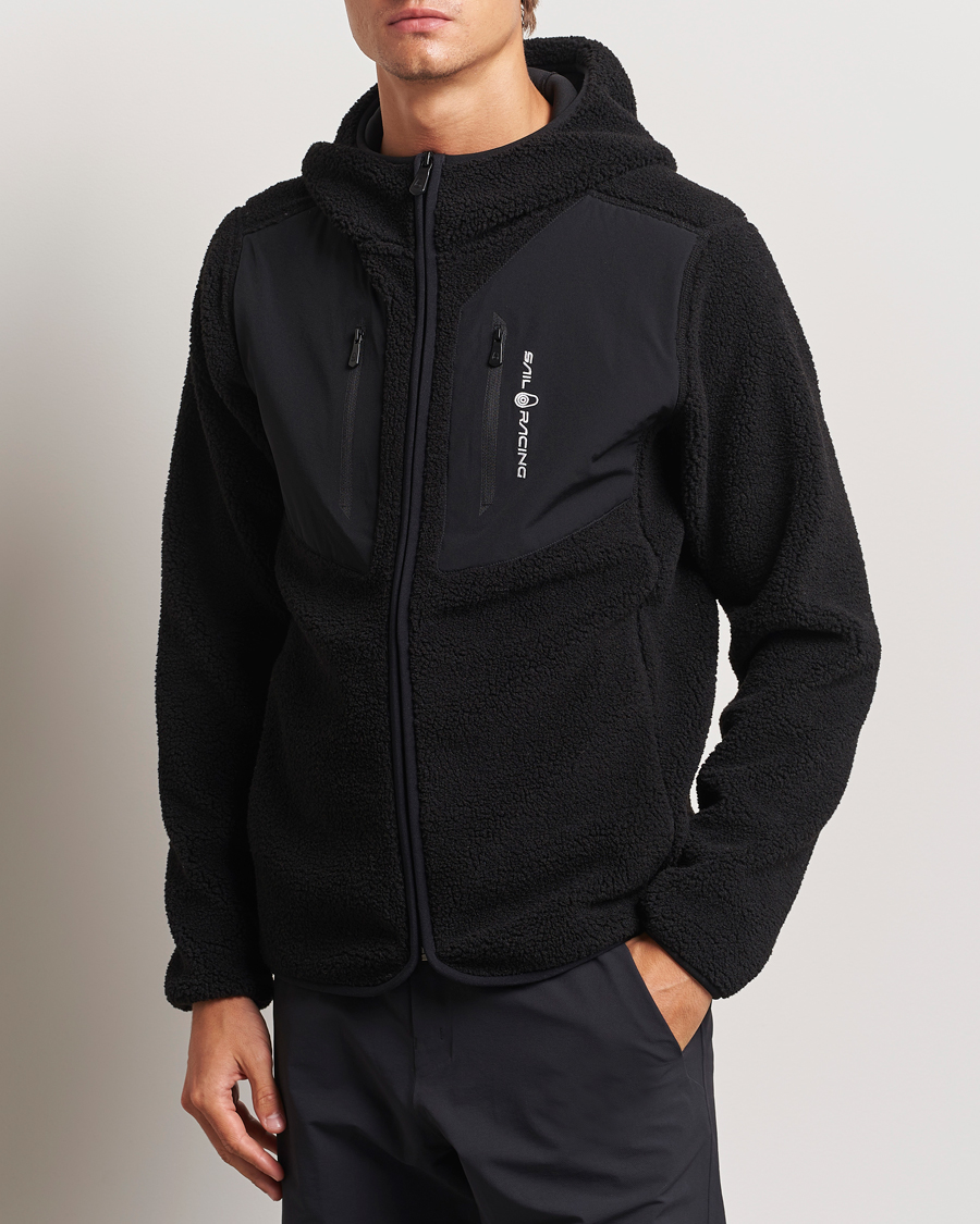 Hombres | Jerséis y prendas de punto | Sail Racing | Patrol Pile Full Zip Hoodie Carbon