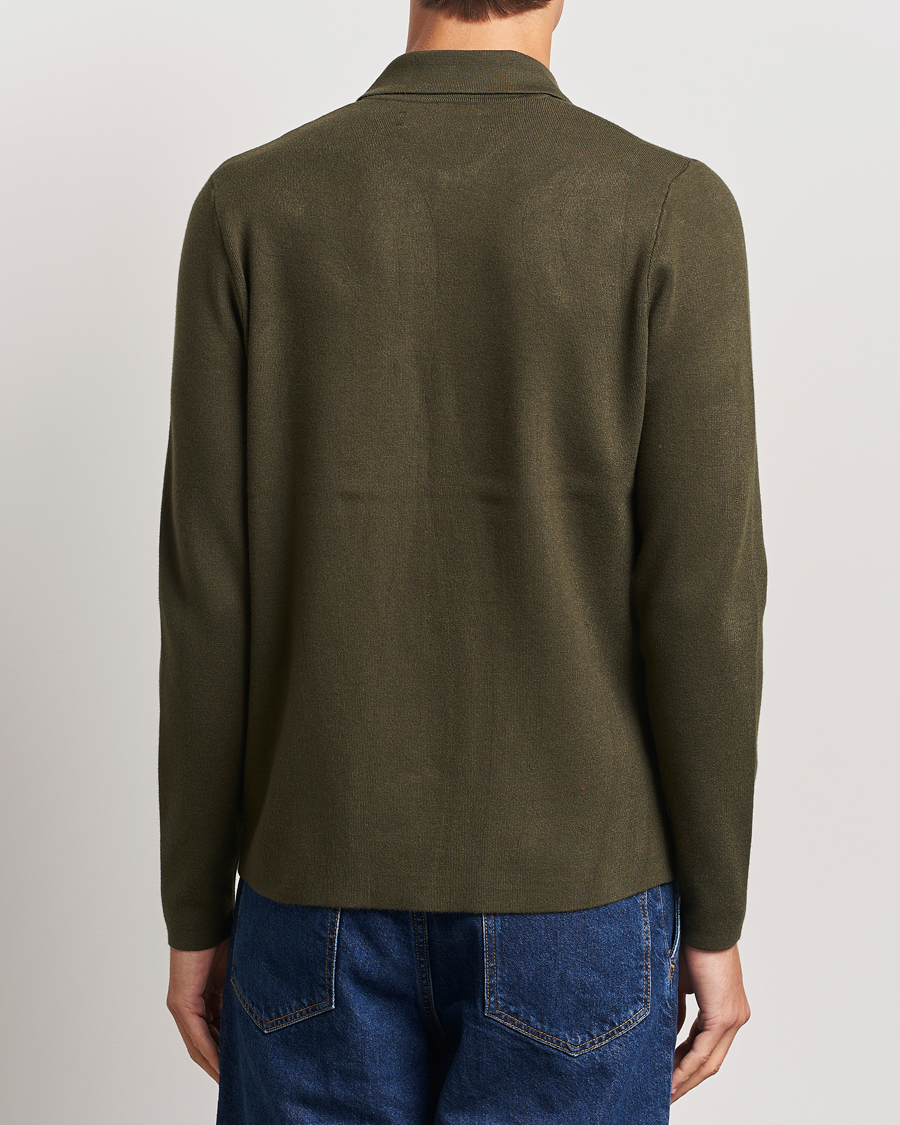 Hombres | Jerséis y prendas de punto | Samsøe Samsøe | Guna Full Zip Forest Night