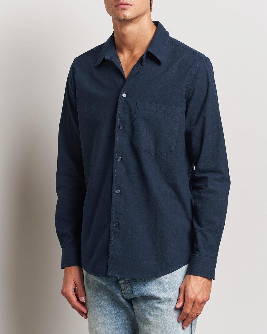 Hombres | Camisas | Samsøe Samsøe | Liam Shirt Salute Navy