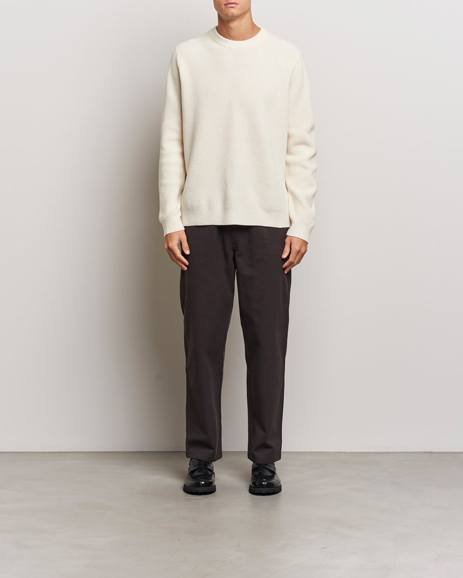 Hombres | Pantalones | Samsøe Samsøe | Jabari Drawstring Trousers Chocolate Brown