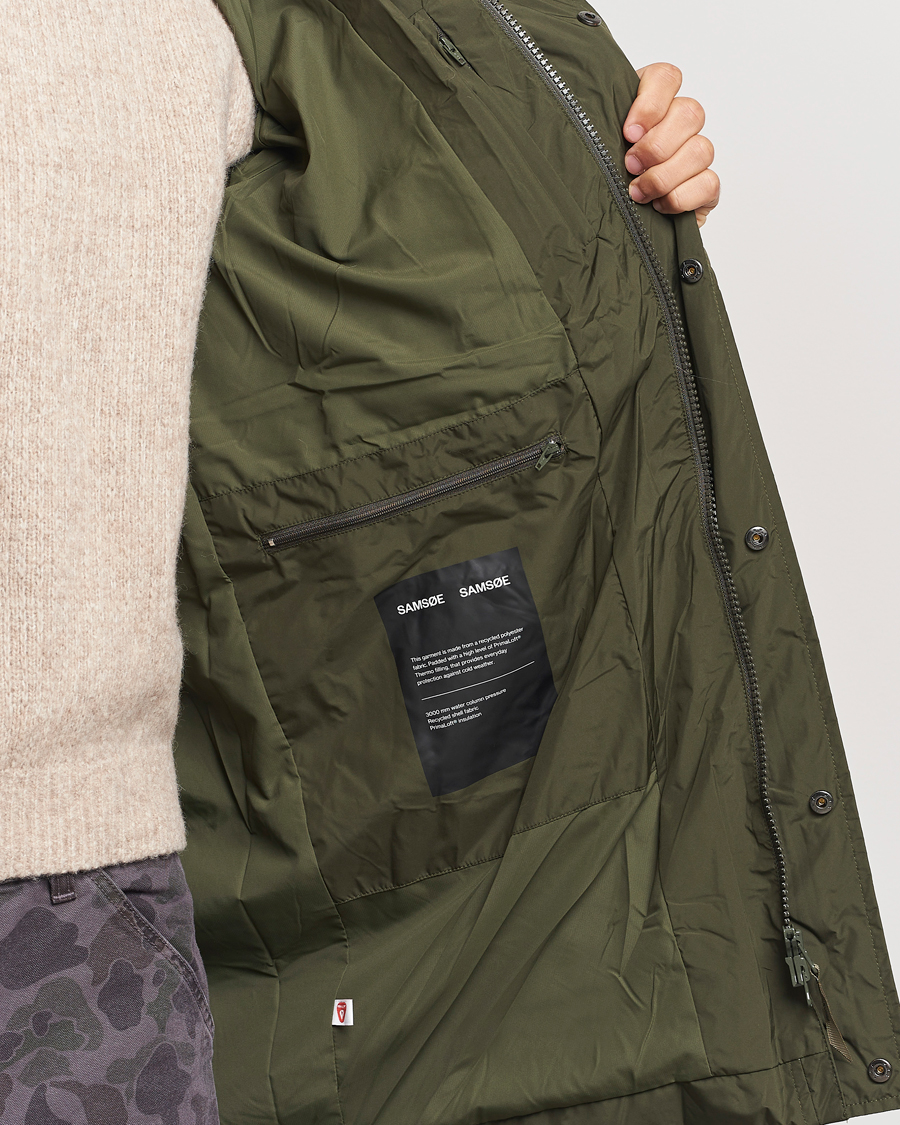 Hombres | Abrigos y chaquetas | Samsøe Samsøe | Dan Puffer Jacket Forest Night