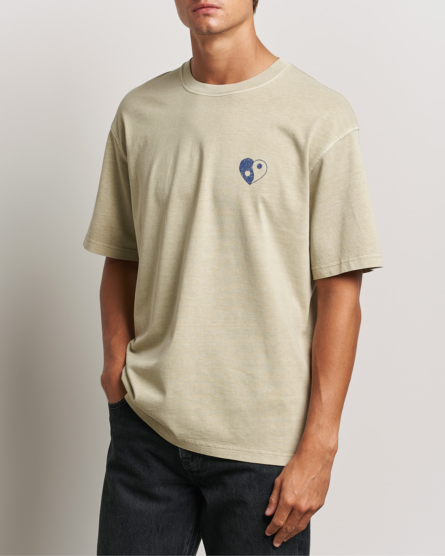 Hombres | Camisetas | Samsøe Samsøe | Poetry Printed T-Shirt Abbey Stone Balance