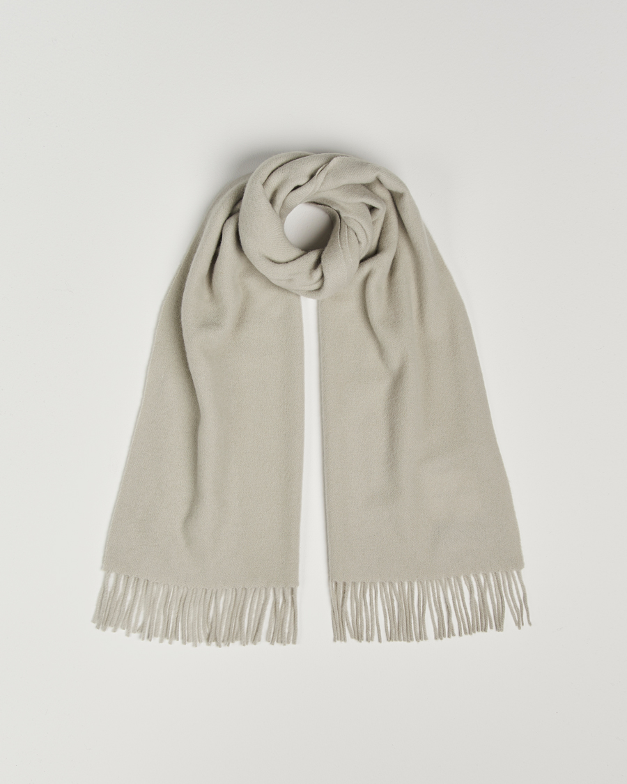 Hombres | Samsøe Samsøe Efin Wool Scarf Abbey Stone | Samsøe Samsøe | Efin Wool Scarf Abbey Stone
