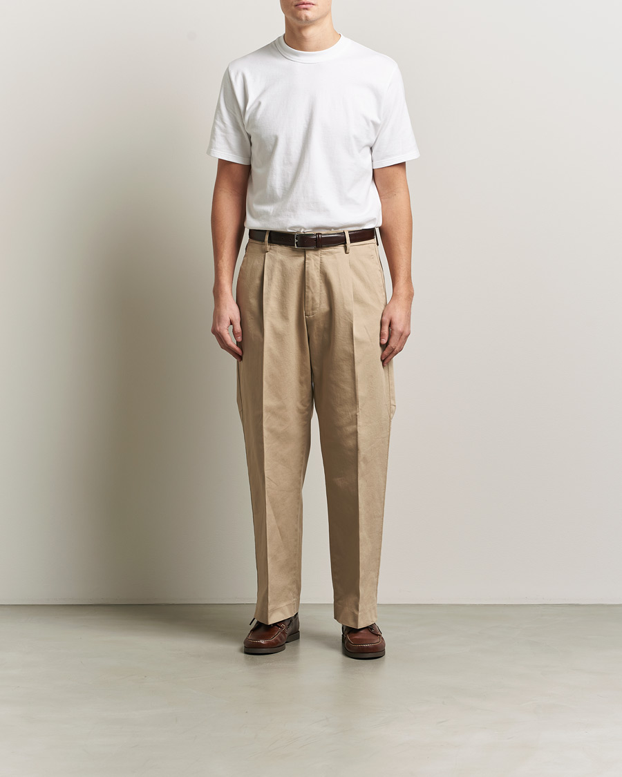 Hombres | Jerséis y prendas de punto | Stenströms | Pepita Merino Wool Vest Navy