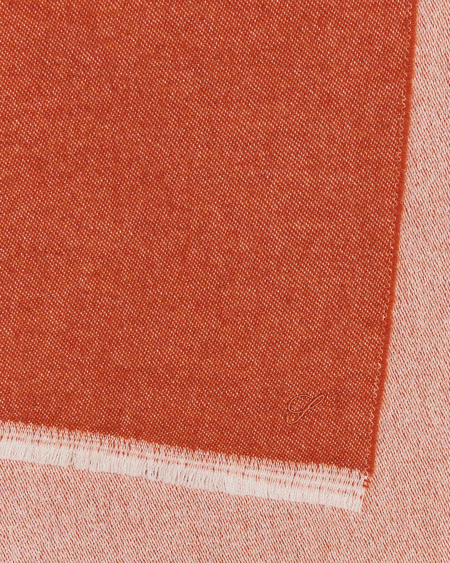 Hombres | Stenströms Wool Scarf Orange | Stenströms | Wool Scarf Orange