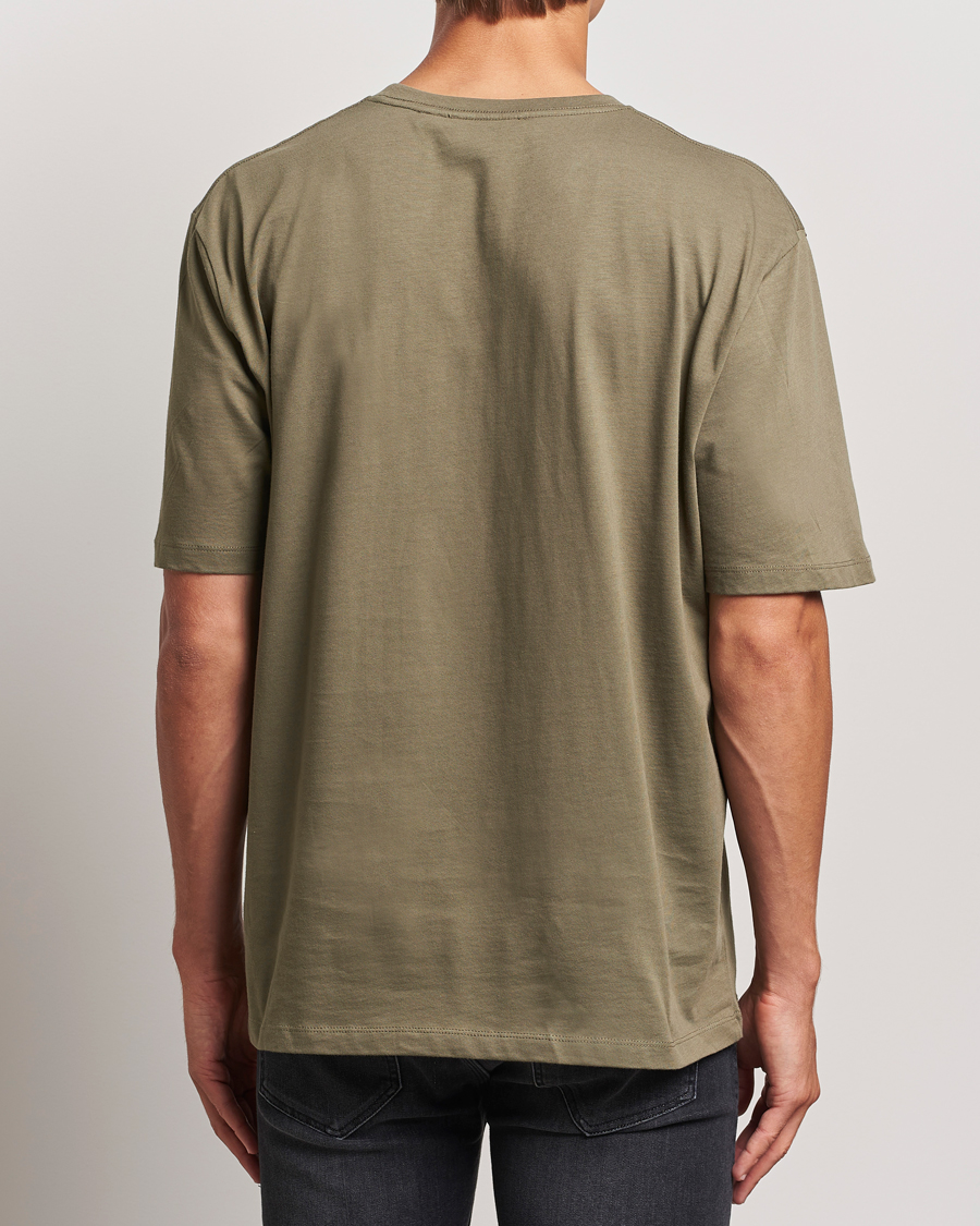 Hombres | Camisetas | Tiger of Sweden | Pro Cotton Logo T-Shirt October Sage