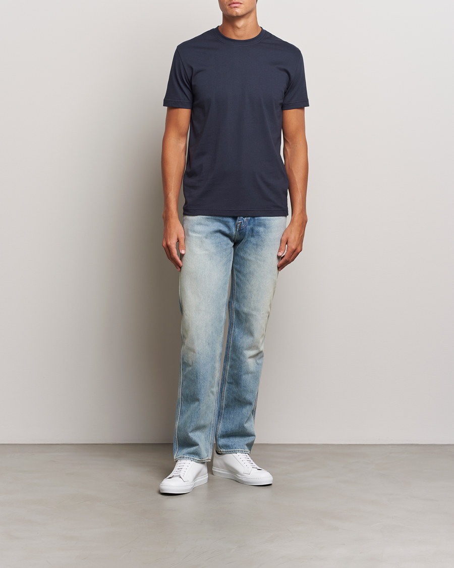 Hombres | Camisetas | Tiger of Sweden | Dillan Crew Neck T-Shirt Light Ink