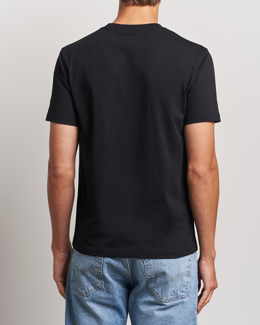 Hombres | Camisetas | Tiger of Sweden | Dillan Logo Crew Neck T-Shirt Black